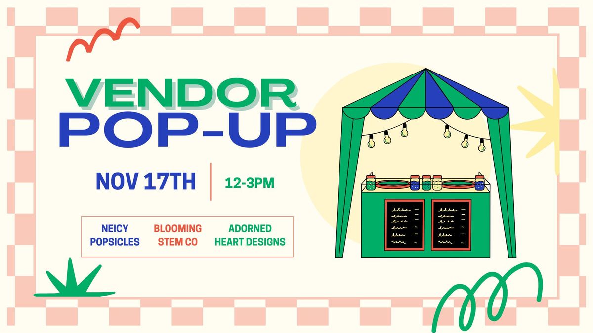 Vendor Pop-Up