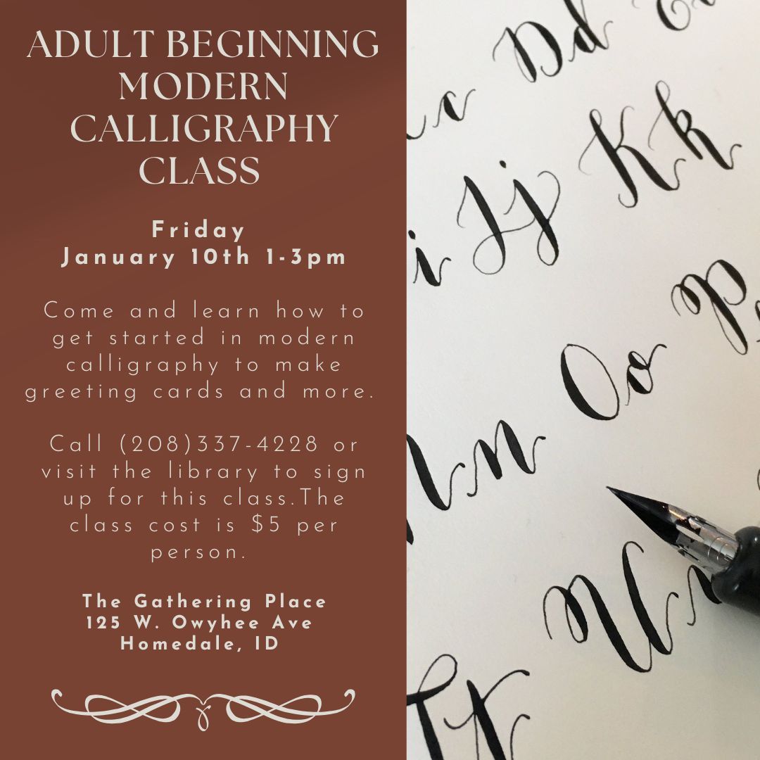 Beginner Modern Calligraphy