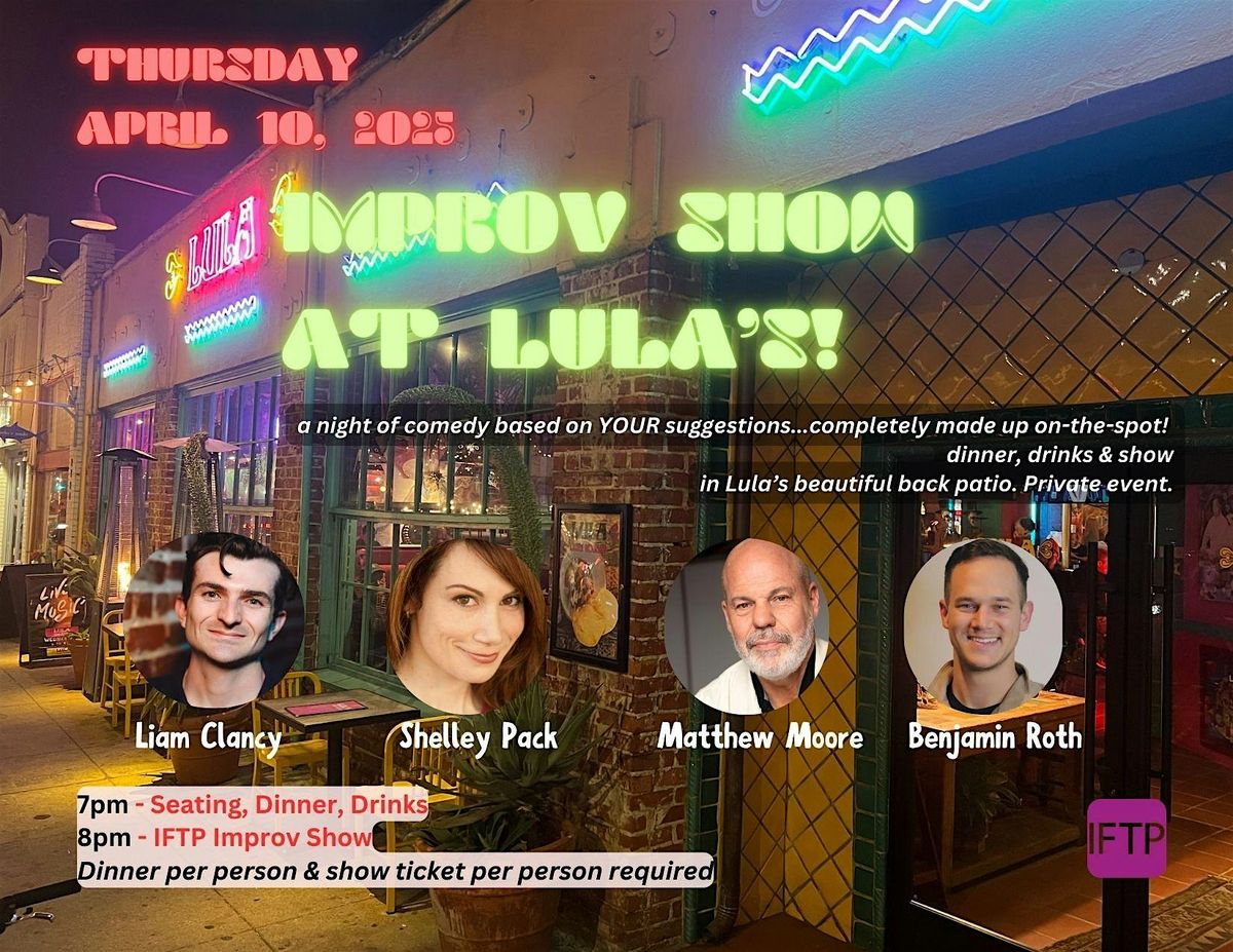 Improv Show at Lula's!