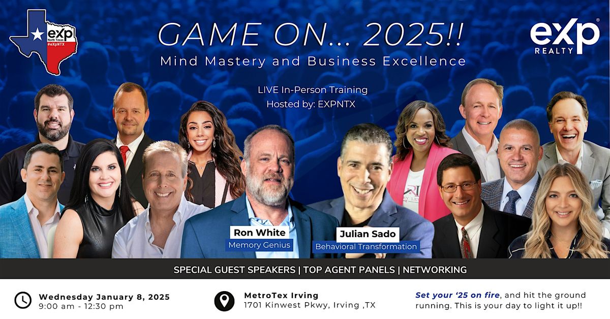 Game On... 2025!! Mind Mastery and Business Excellence