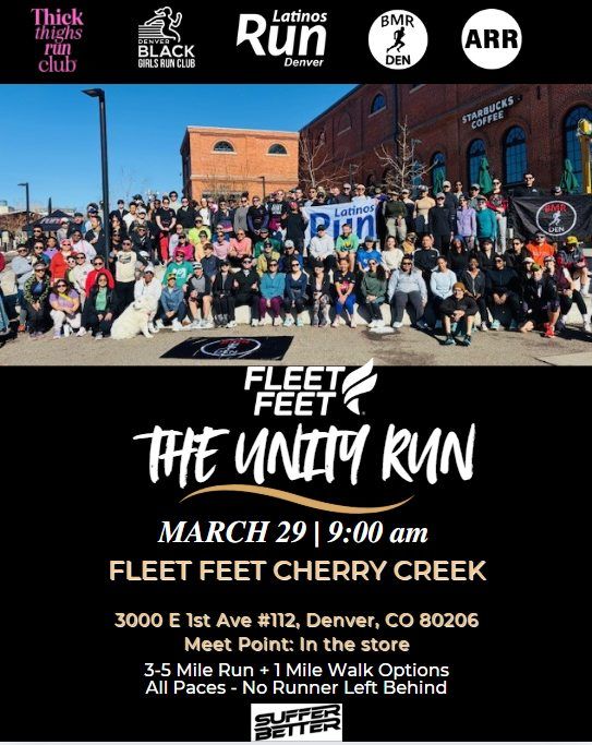 The Unity Run - Fleet Feet Cherry Creek