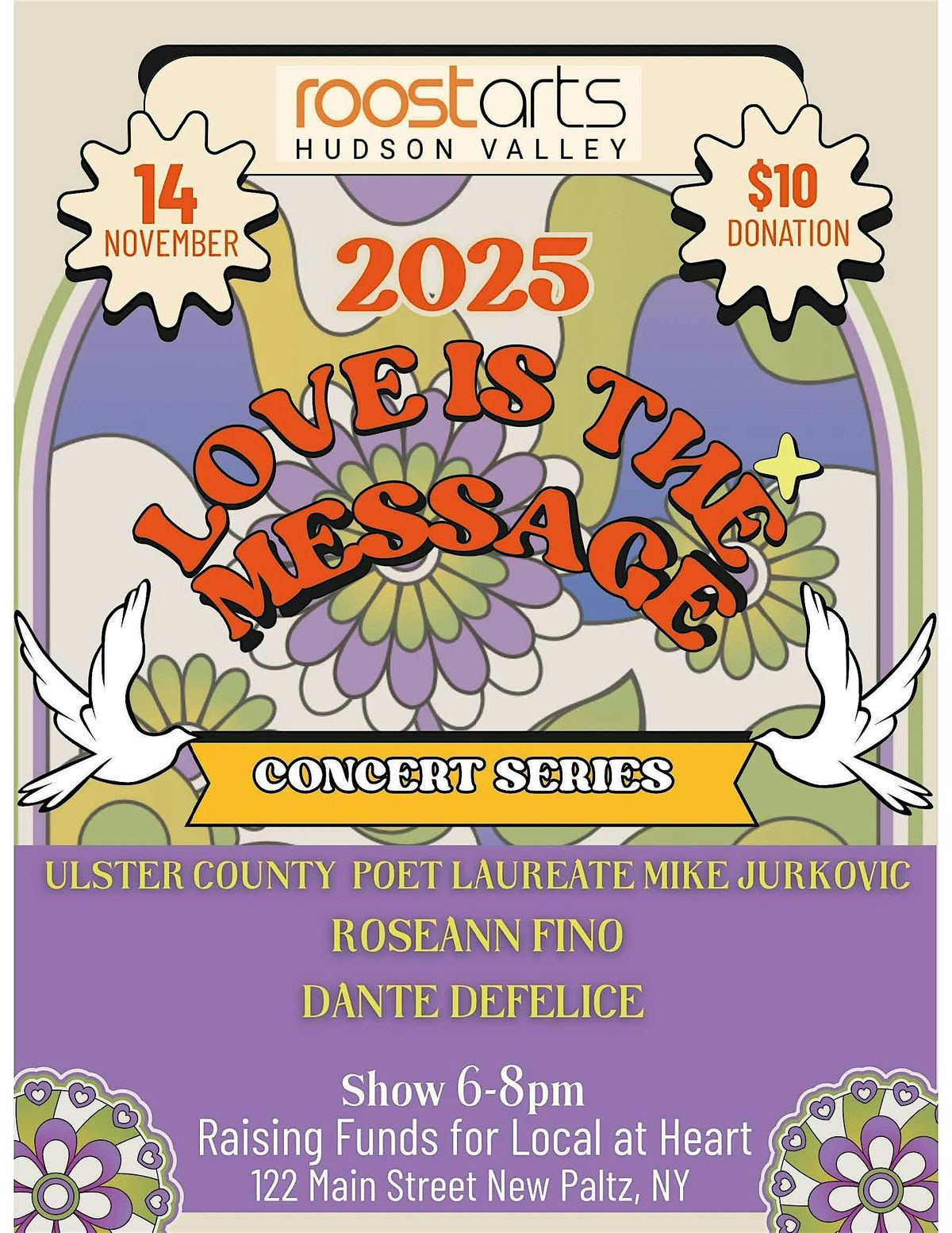 LOVE IS THE MESSAGE Concert series