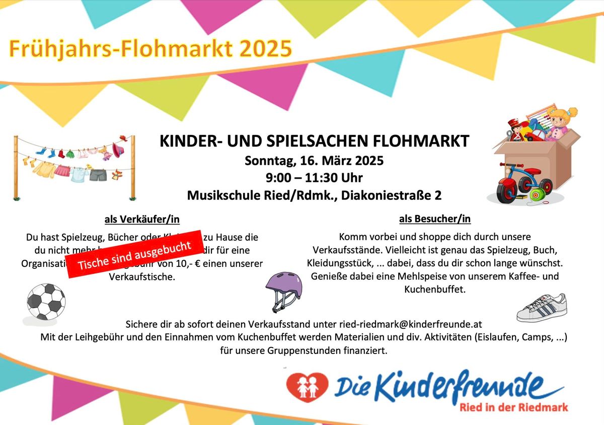 Kinder- und Spielsachen Flohmarkt