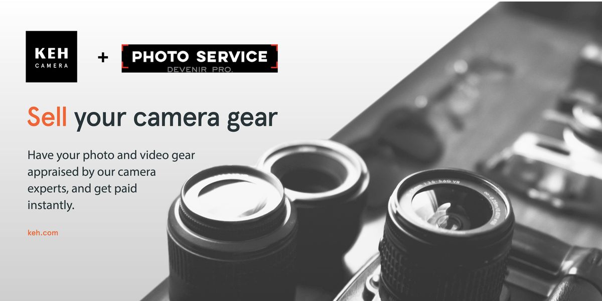 Sell your camera gear (free event) at Photo Service