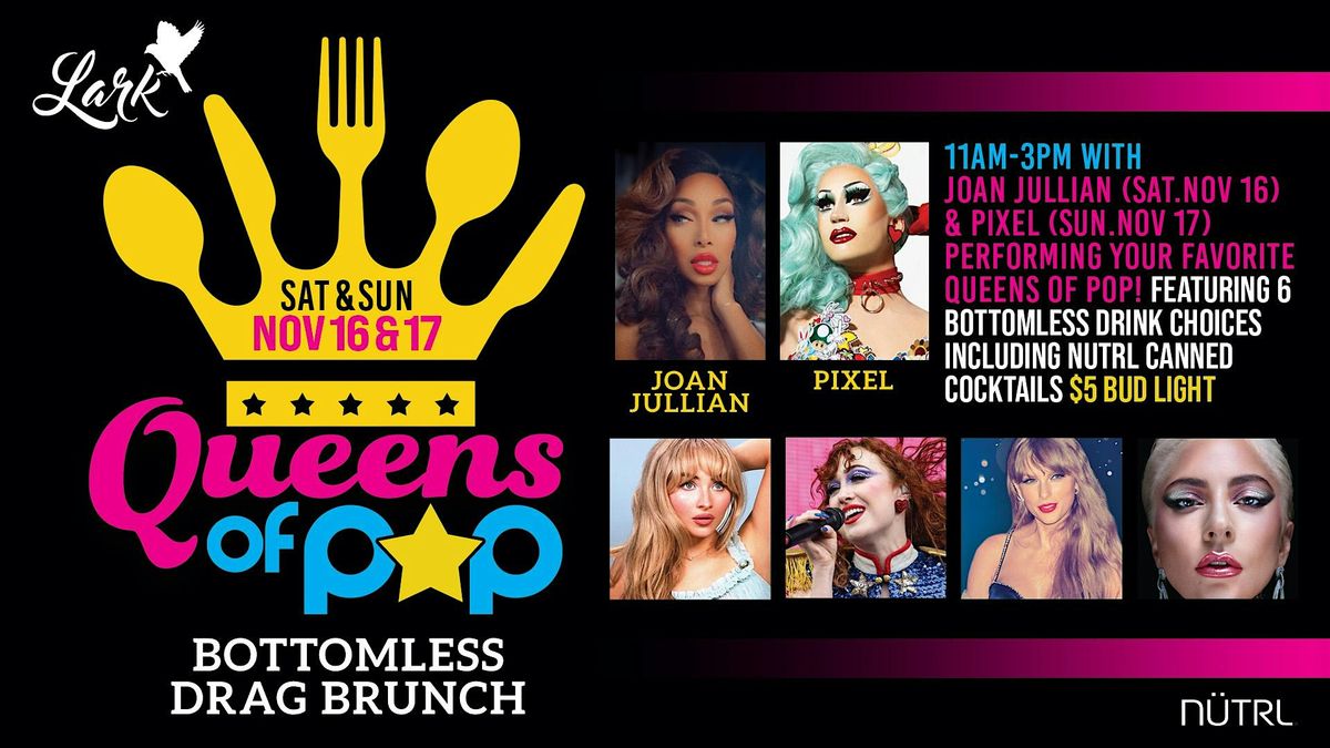 Queens of Pop Drag Brunch with Joan Jullian & Pixel