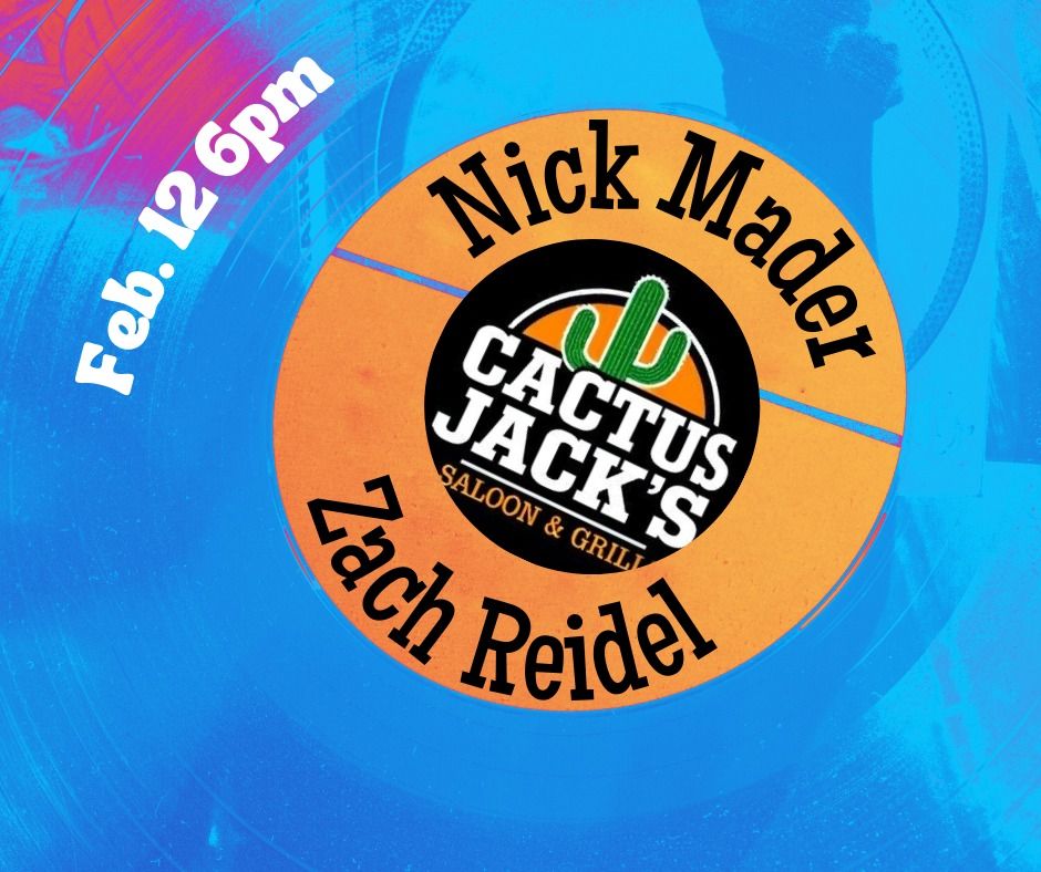 Nick Mader & Zach Reidel Happy Hour Duo