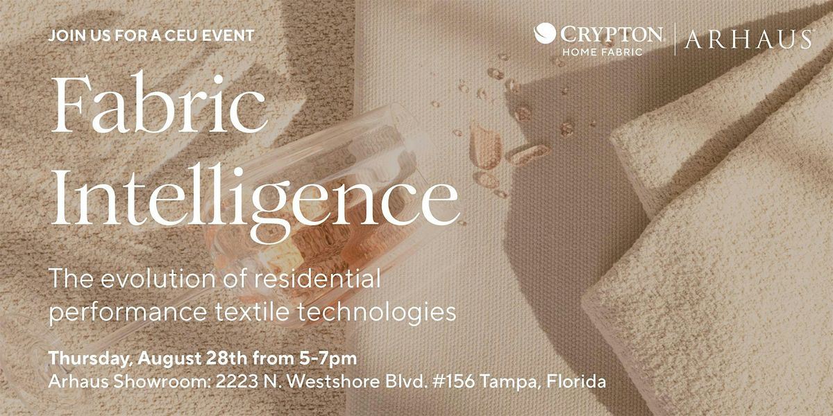 Fabric Intelligence CEU: Crypton x Arhaus
