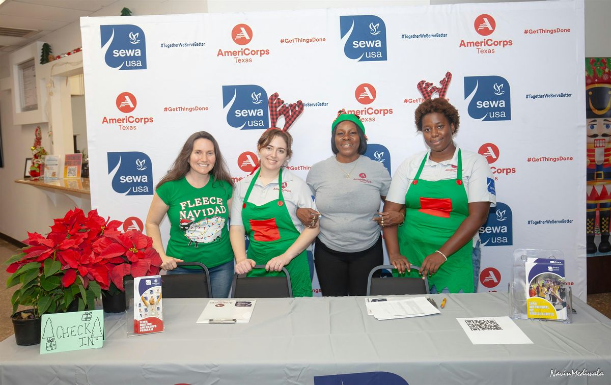 Santas-4-Sewa , annual gift wrapping event for ASPIRE community center kids