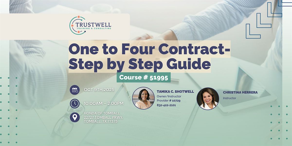 One to Four Contract- Step by Step Guide