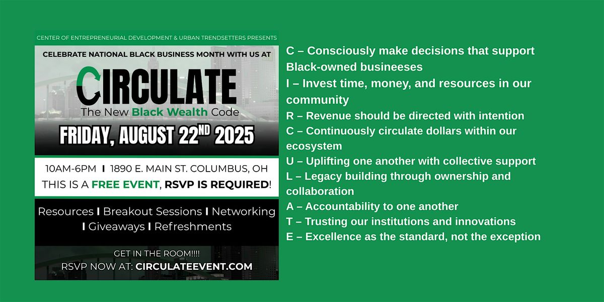 CIRCULATE: The New Black Wealth Code