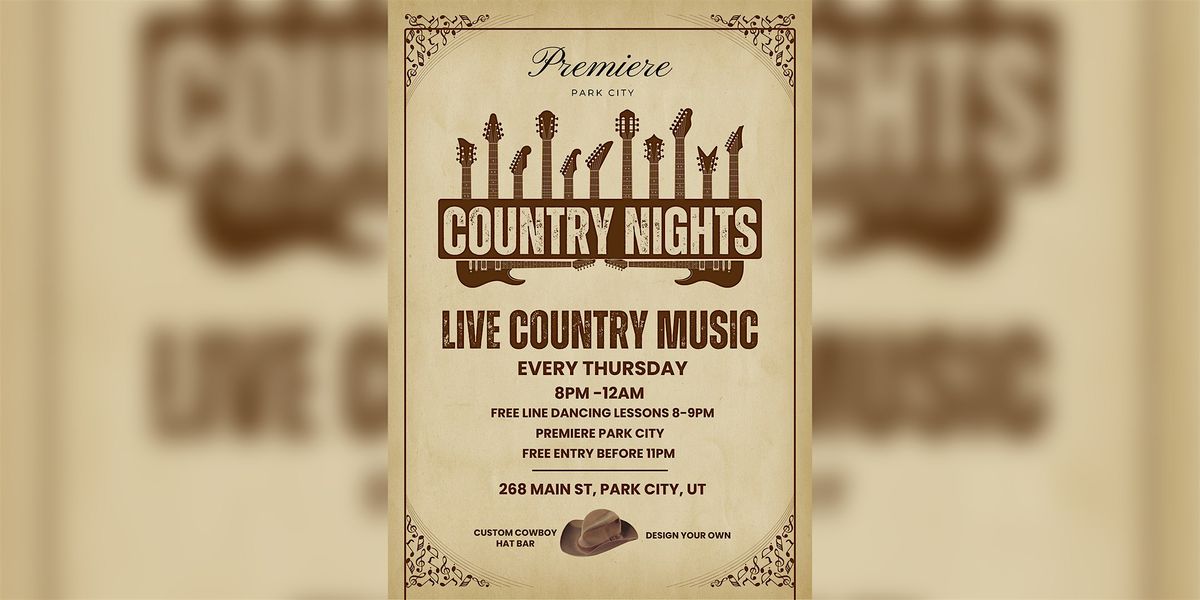 Country Nights at Premiere Park City