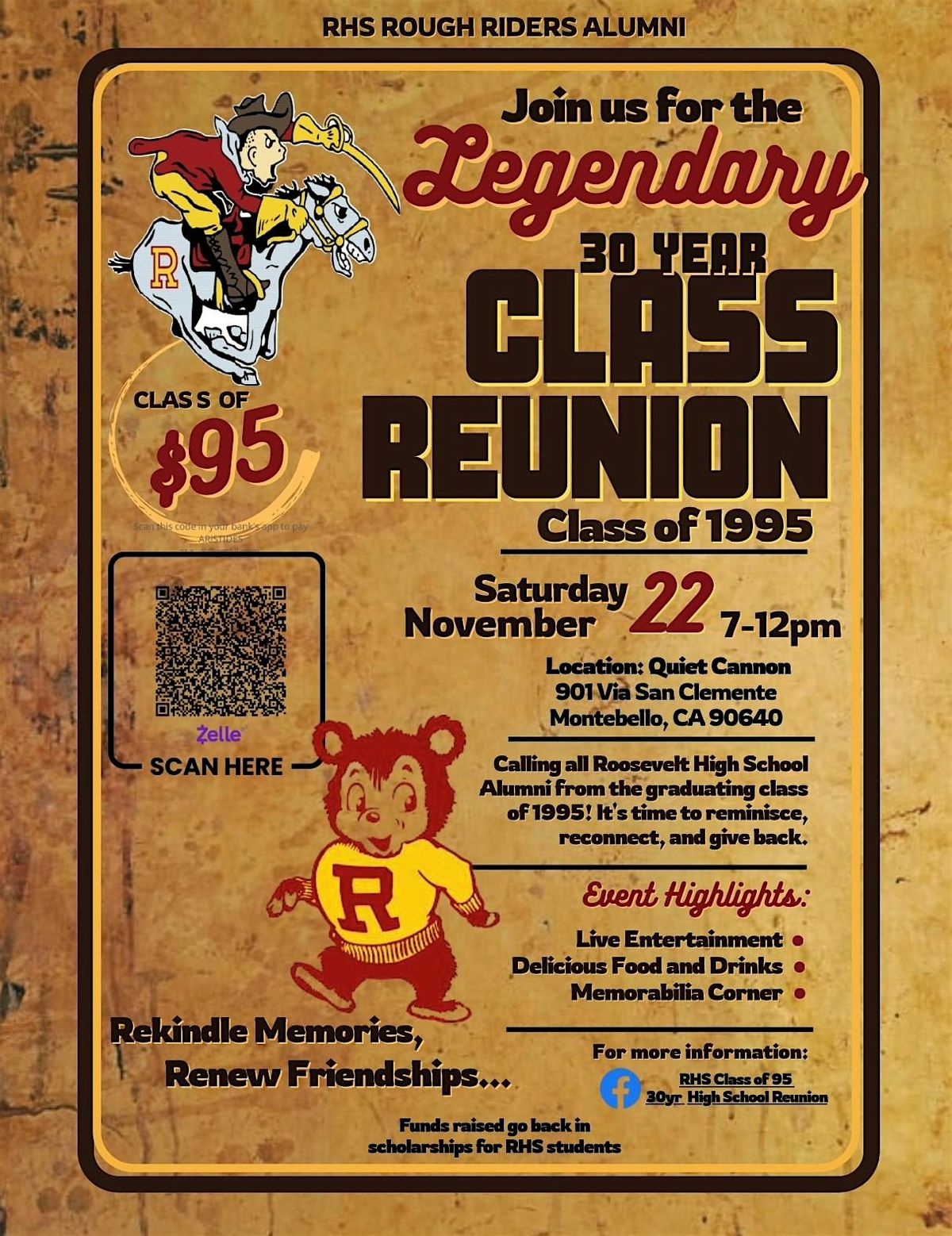 RHS Class of 95 - 30 Year Class Reunion