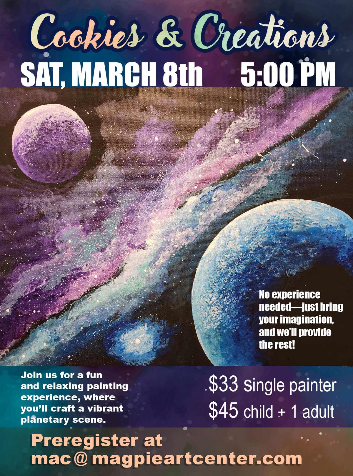 Cookies & Creations \u2013 Paint the Planets