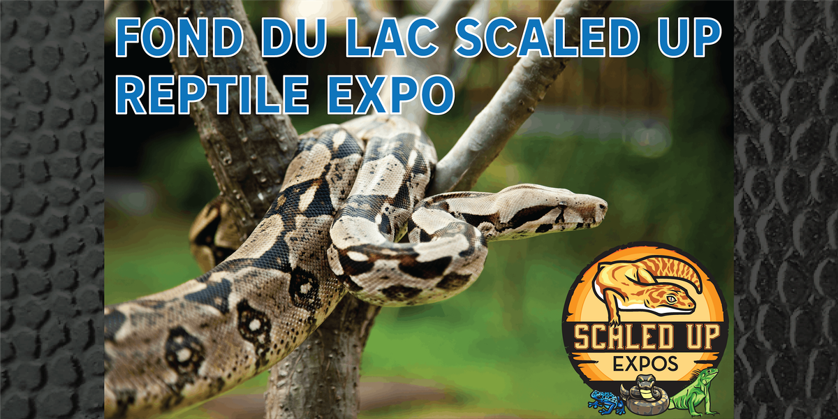 Fond du Lac Scaled Up Reptile Expo 04-06-2025