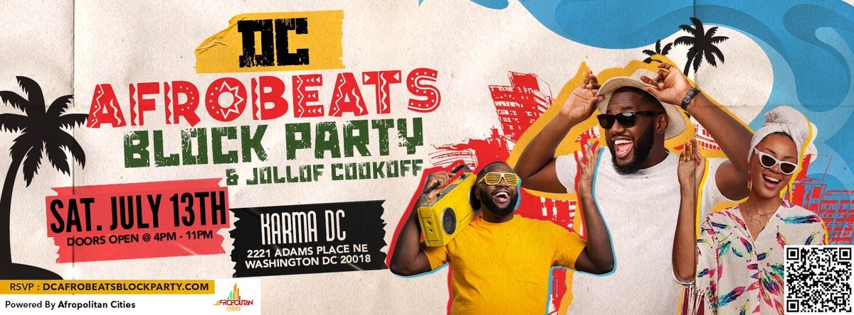 2024 DC Afrobeats Block Party & Jollof Cook-off