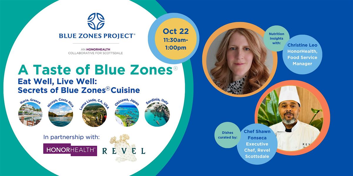 A Taste of Blue Zones\u00ae Culinary Tour - BZP Scottsdale