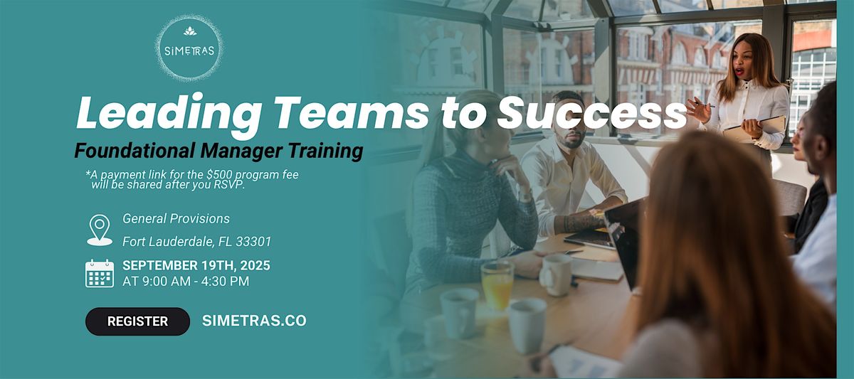 Leading Teams to Success