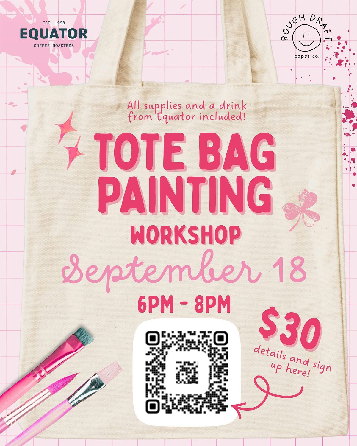 Tote Bag Painting Workshop