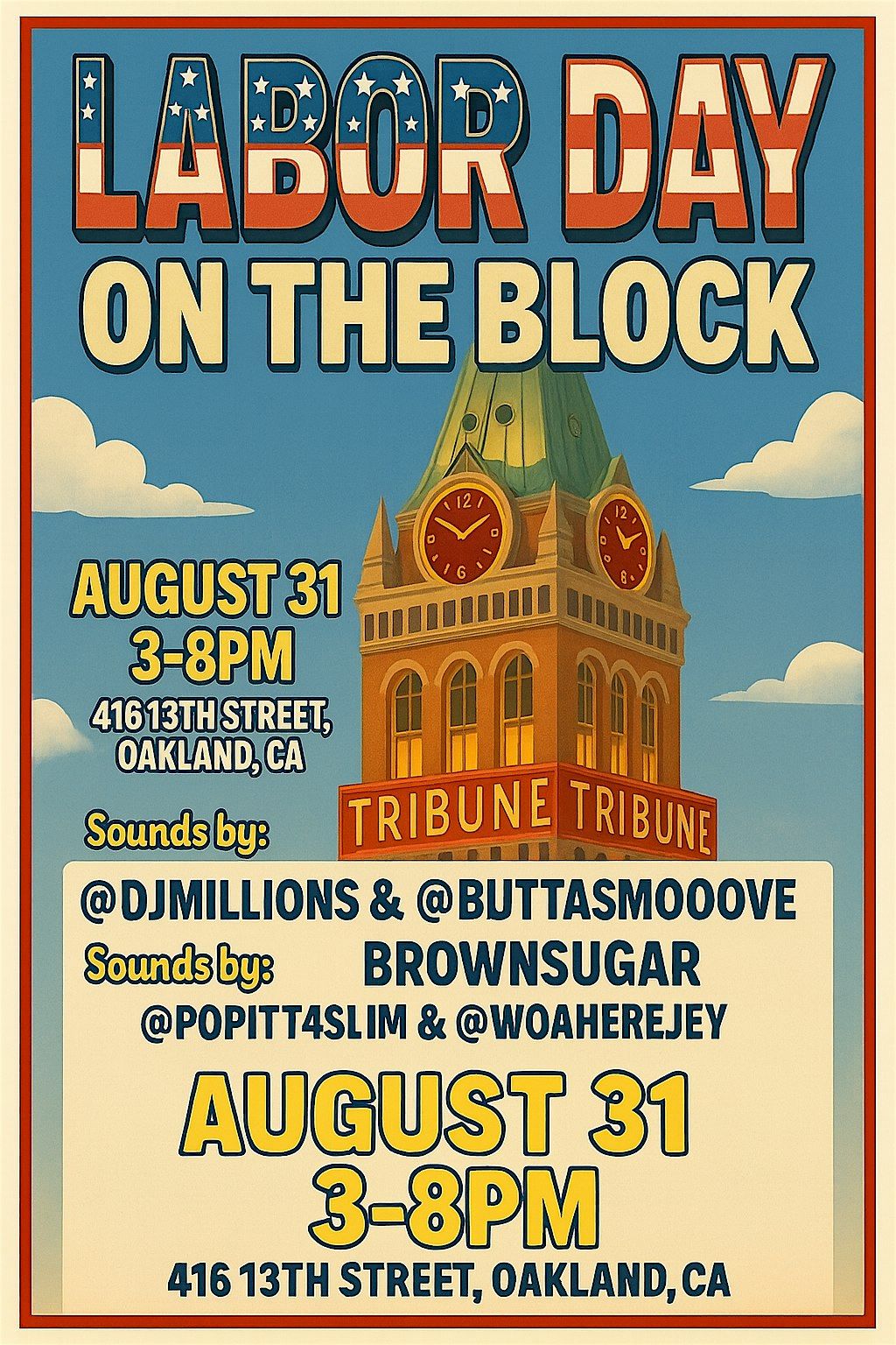 Labor Day On The Block