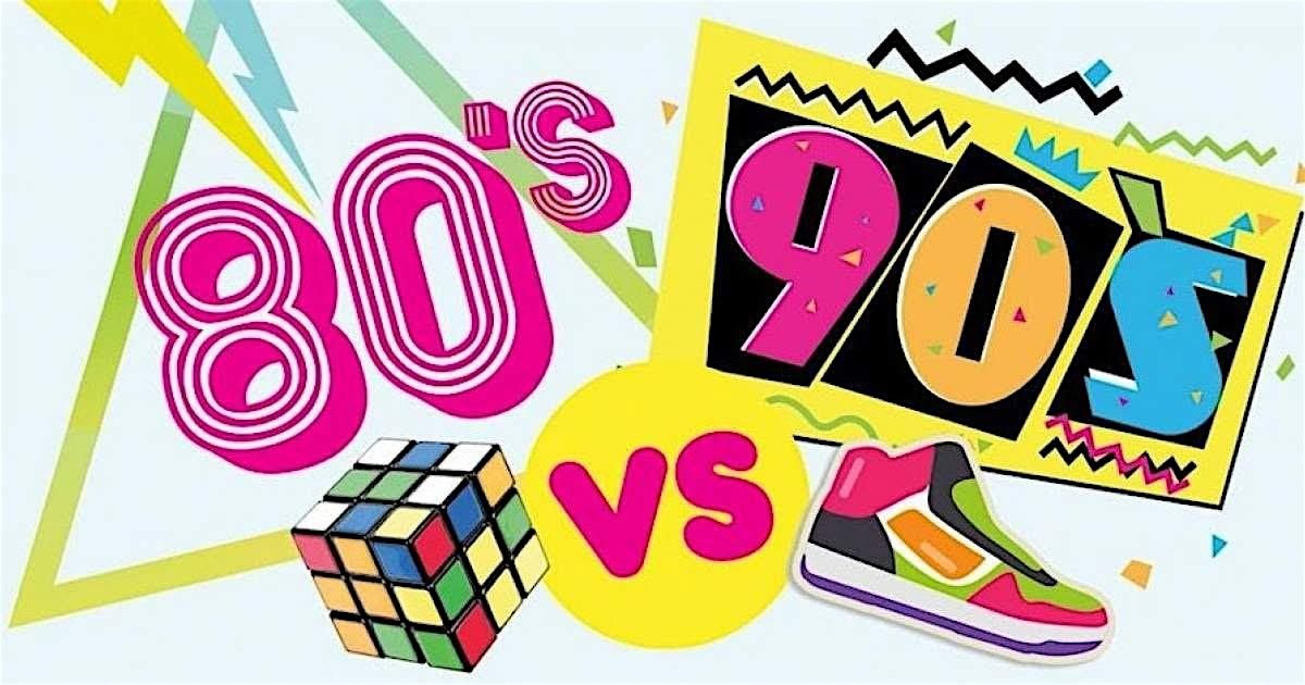 Cakes and Nostalgia: A Totally Awesome 80s vs 90s Fundraiser