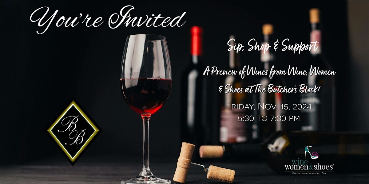 Exclusive Wine Tasting Event at The Butcher\u2019s Block