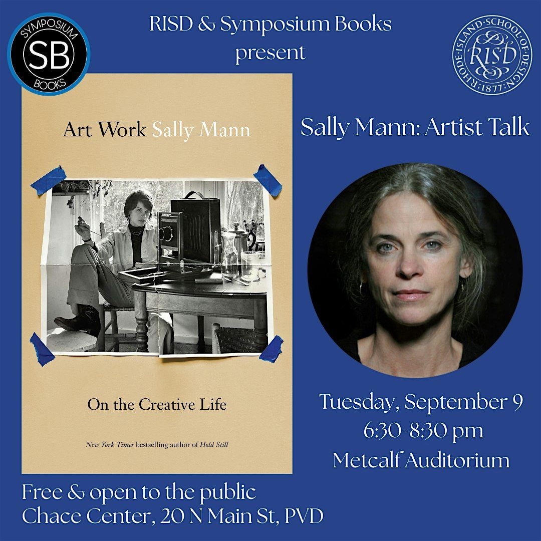 Pre-order Sally Mann's publication, Art Work, in advance of her RISD talk