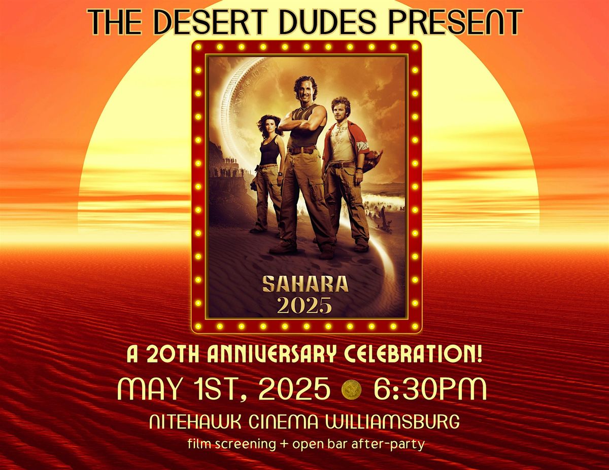 Sahara 2025 - 20th Anniversary Celebration!