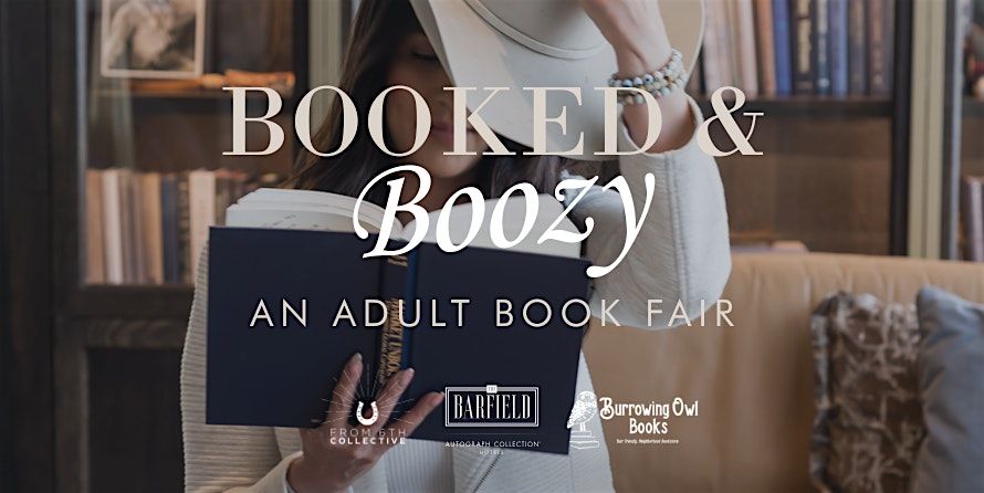 Booked & Boozy: An Adult Book Fair