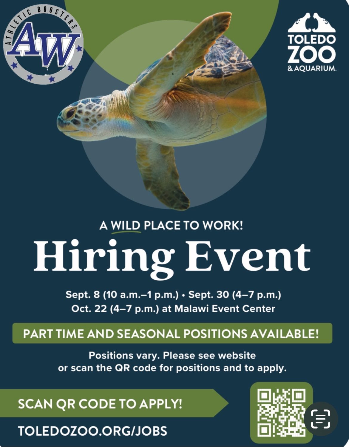 Toledo Zoo Hiring Event