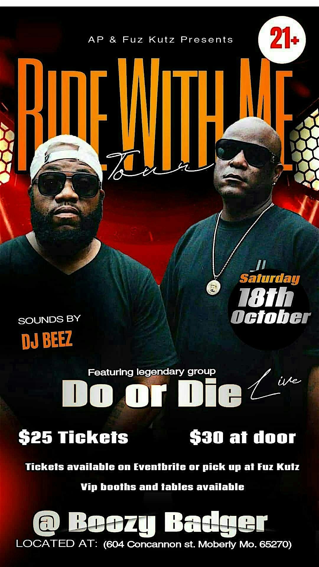 Do or Die Live at Boozy Badger
