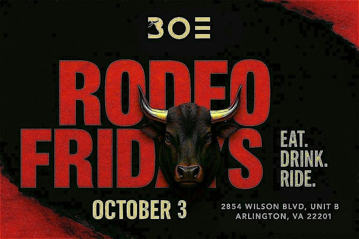Rodeo Fridays @ BOE