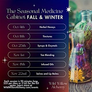 The Seasonal Medicine Cabinet: Tea Blending