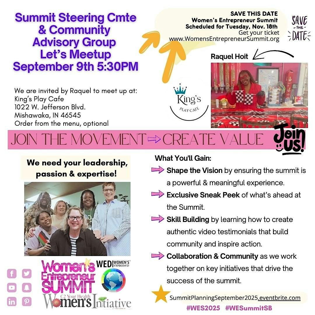 Women's Summit Steering Committee & Community Advisory Board Group - Sept.