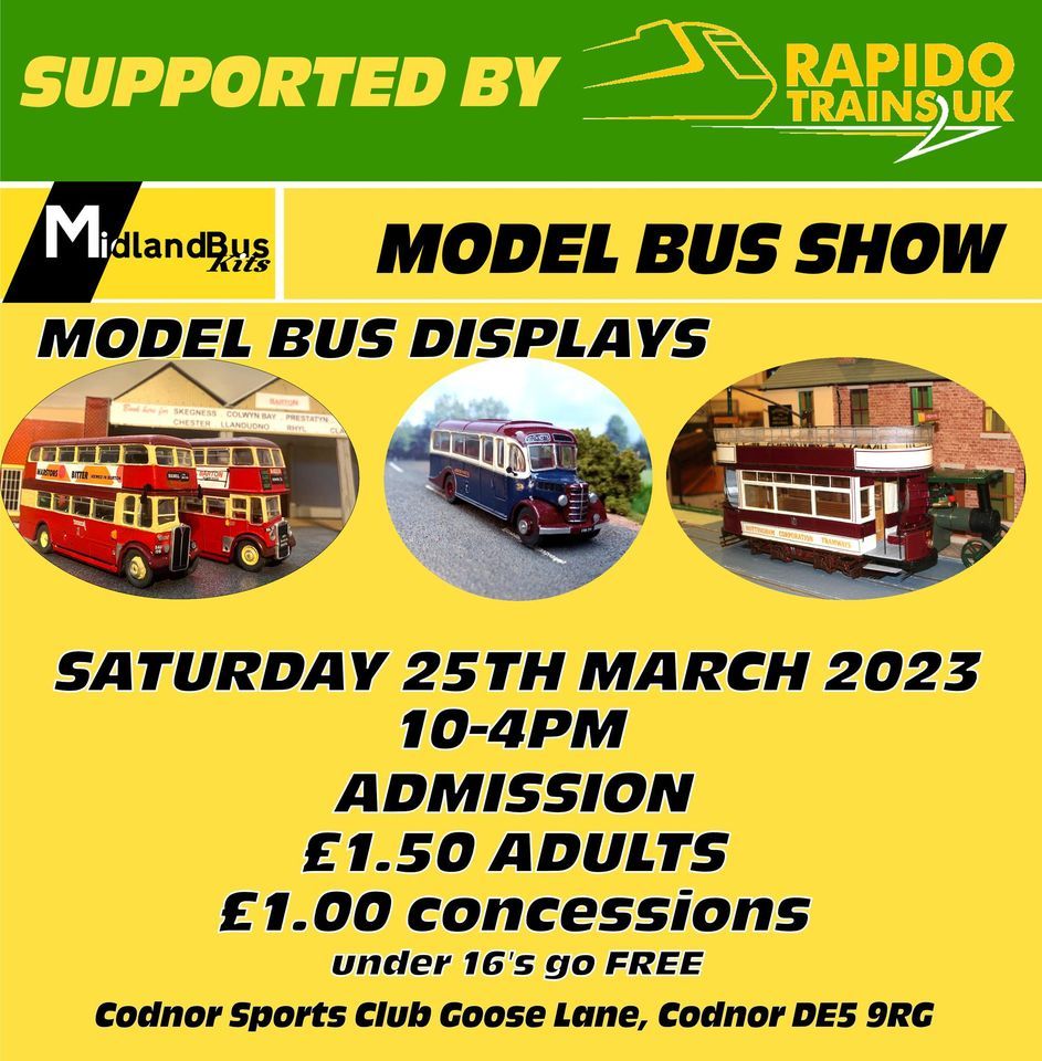 Midland Bus Kits Model Bus Show 2023