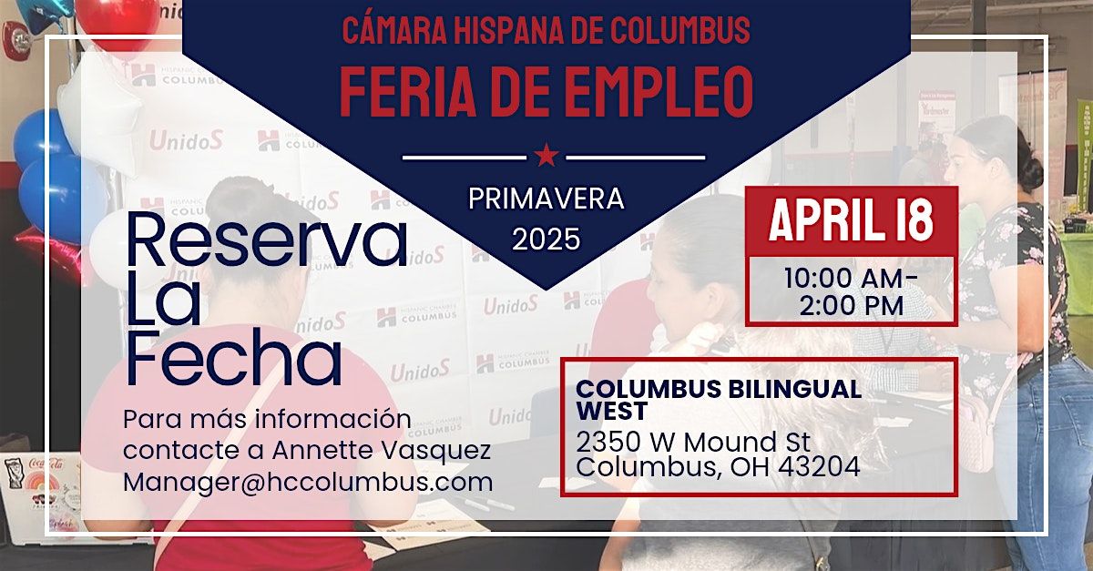 Feria de Empleo Hispana - Primavera 2025