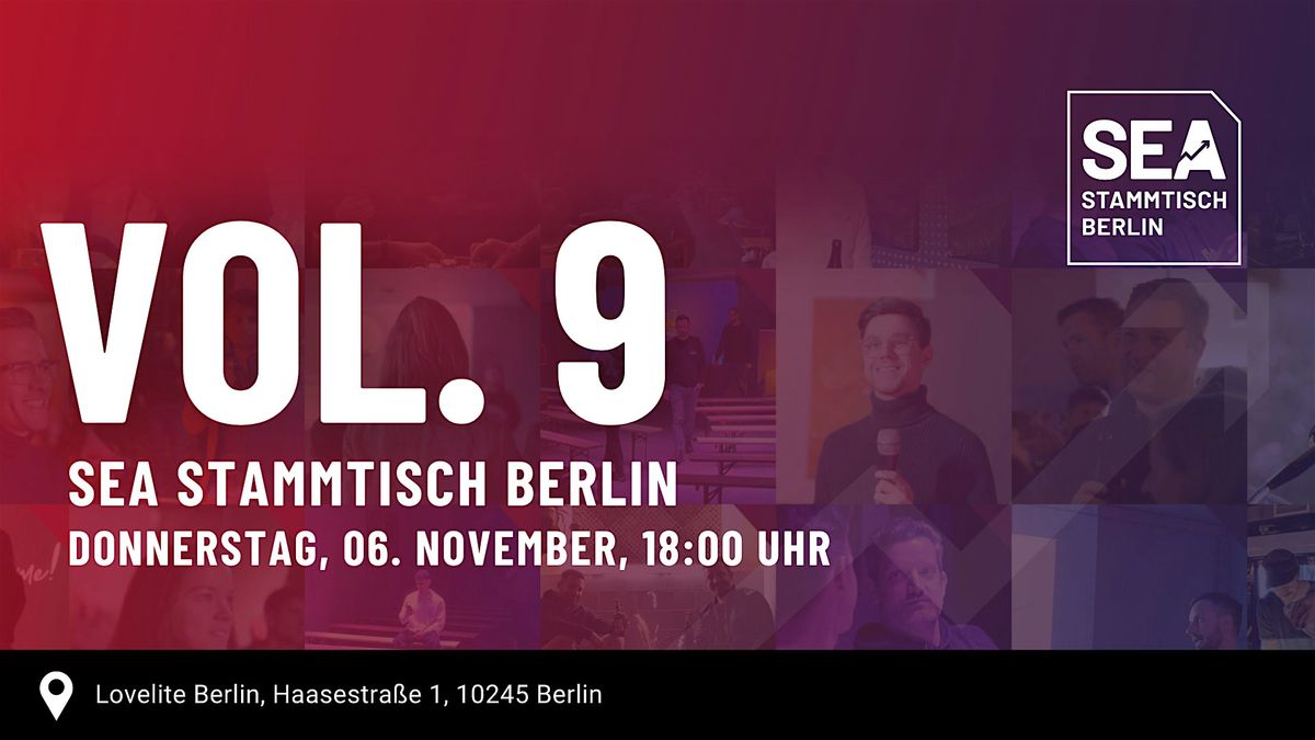 SEA Stammtisch Berlin Vol. 9