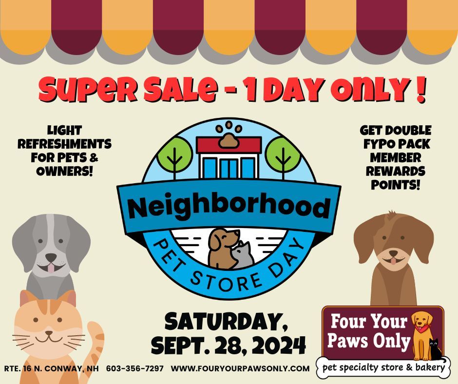 Celebrate Neighborhood Pet Store Day with Us!