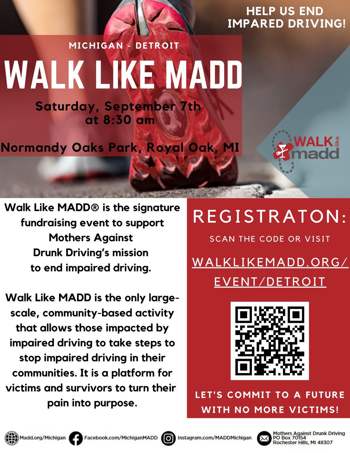 Walk Like MADD - Detroit 2024