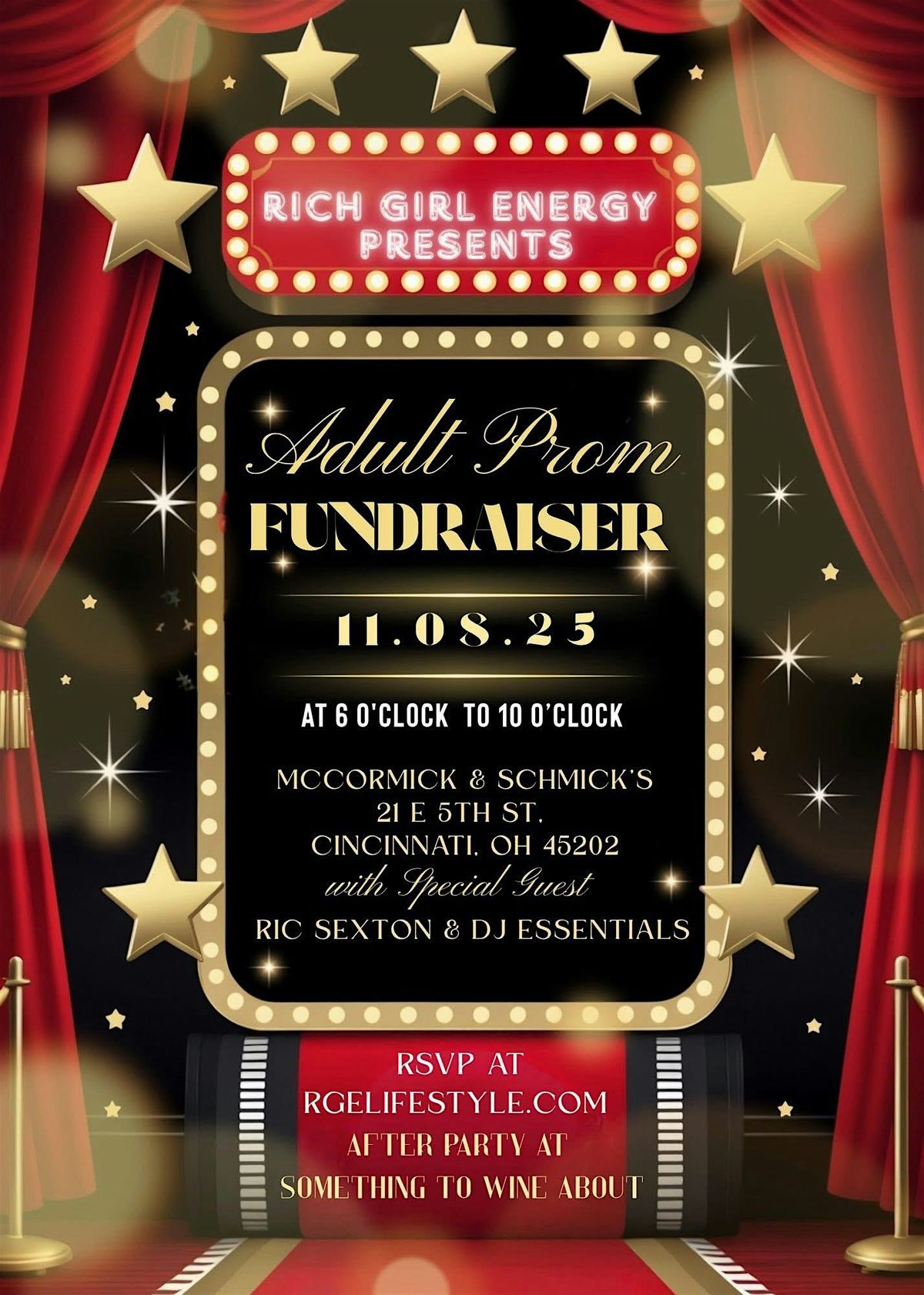 Adult Prom Fundraiser