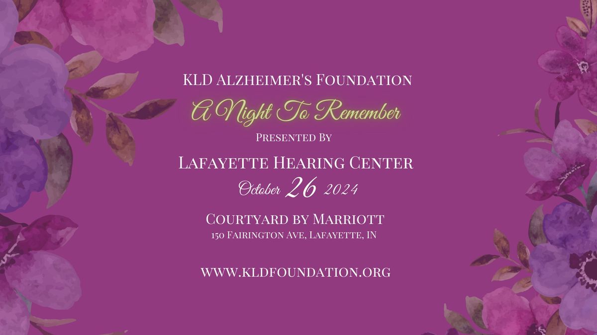 2024 "A Night to Remember" Presented by Lafayette Hearing Center 