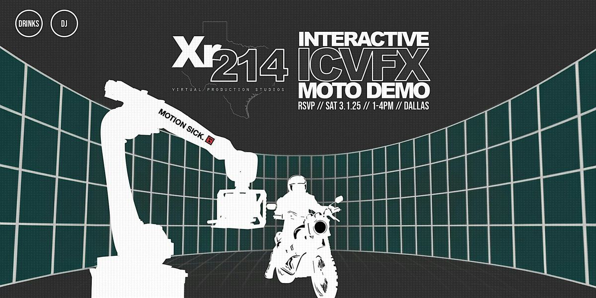 XR214: Volume 1 - ICVFX MOTO DEMO