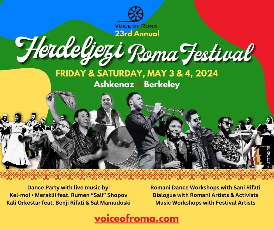 23rd Herdeljezi Festival Community Romani Music and Dance Workshops