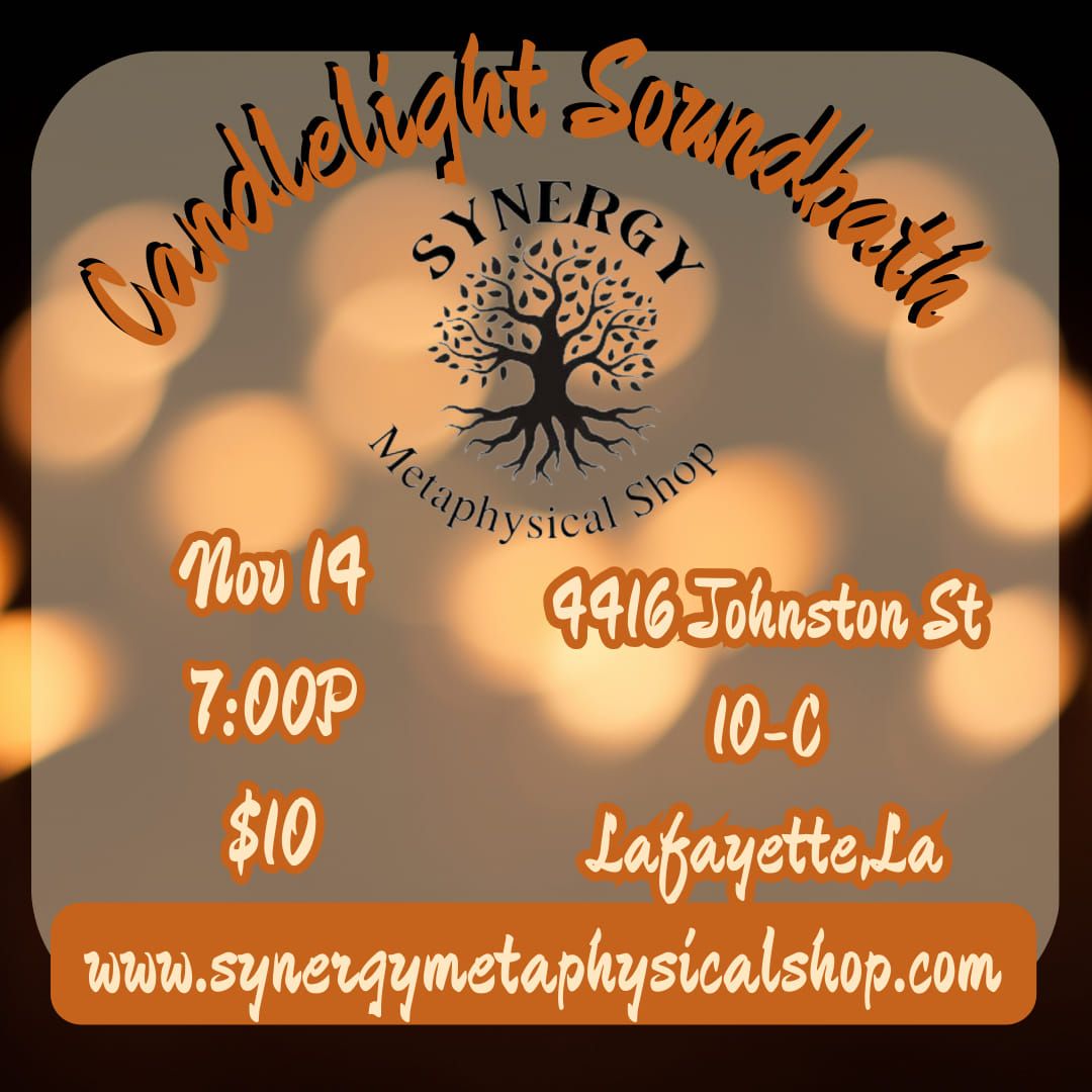 Candlelight Soundbath at Synergy 