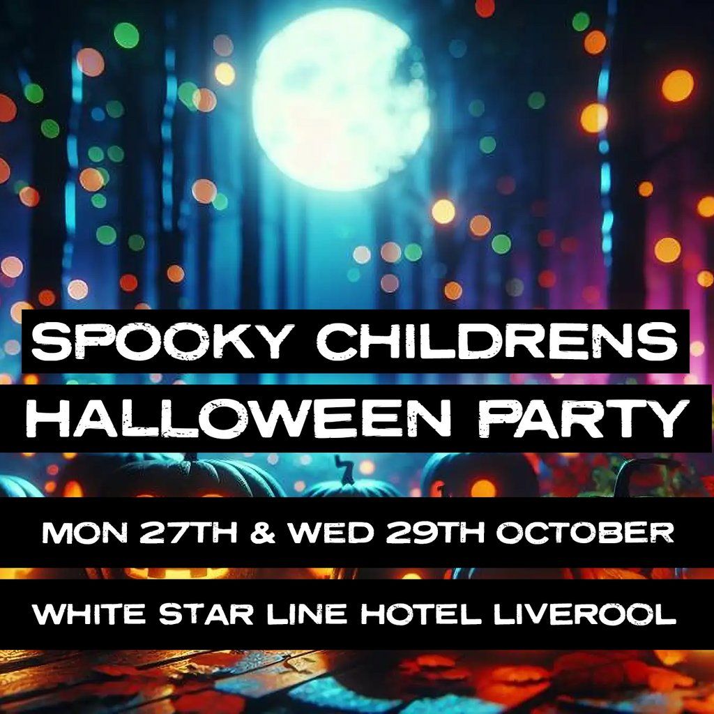 kid's Halloween party at The White Star Line Hotel