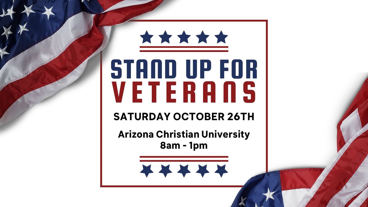 11th Annual Stand Up for Veterans Event