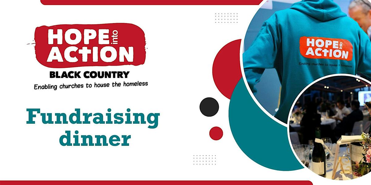 Fundraising dinner with Hope into Action - Black Country Areas