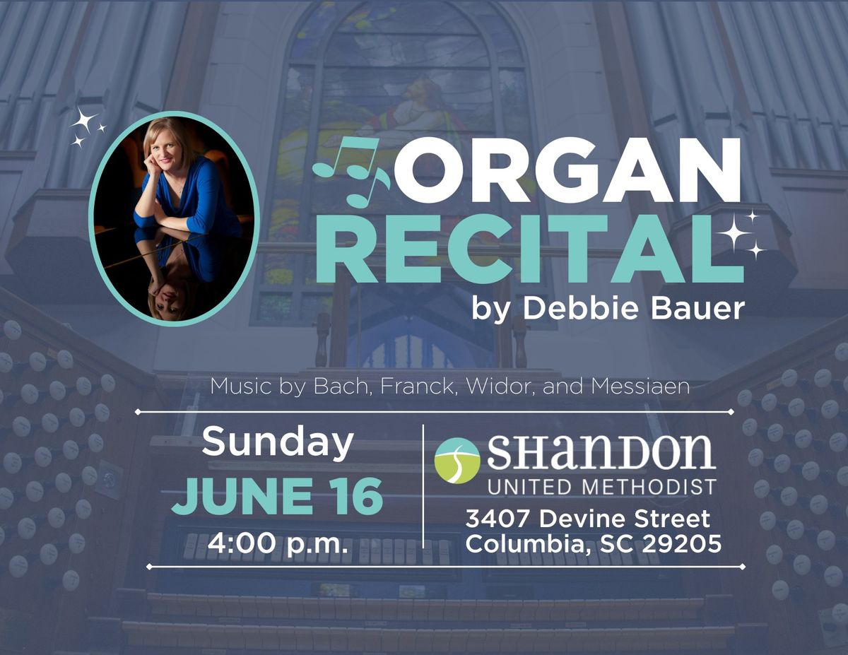 Organ Recital - Debbie Bauer