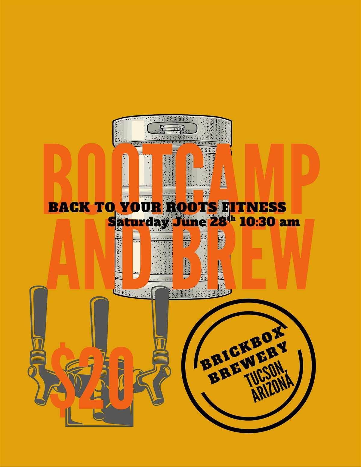 Bootcamp and Brew at  Brick Box Brewery