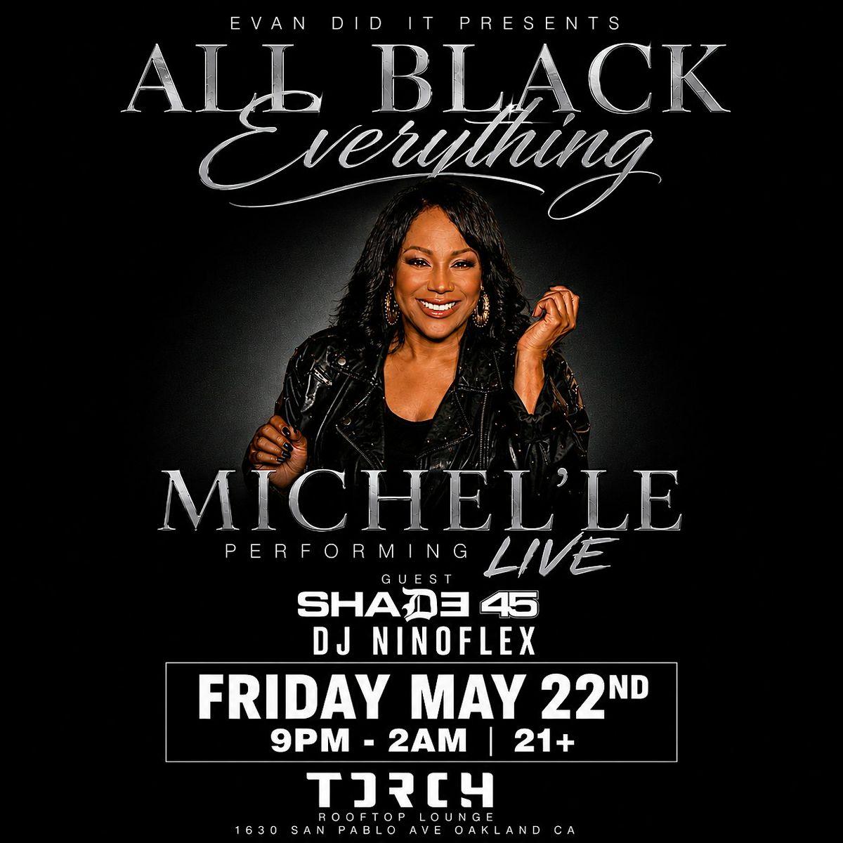 All Black Everything with Michel'le