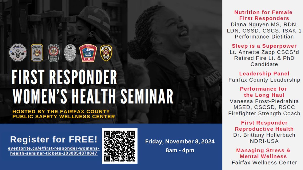 First Responder Women's Health Seminar